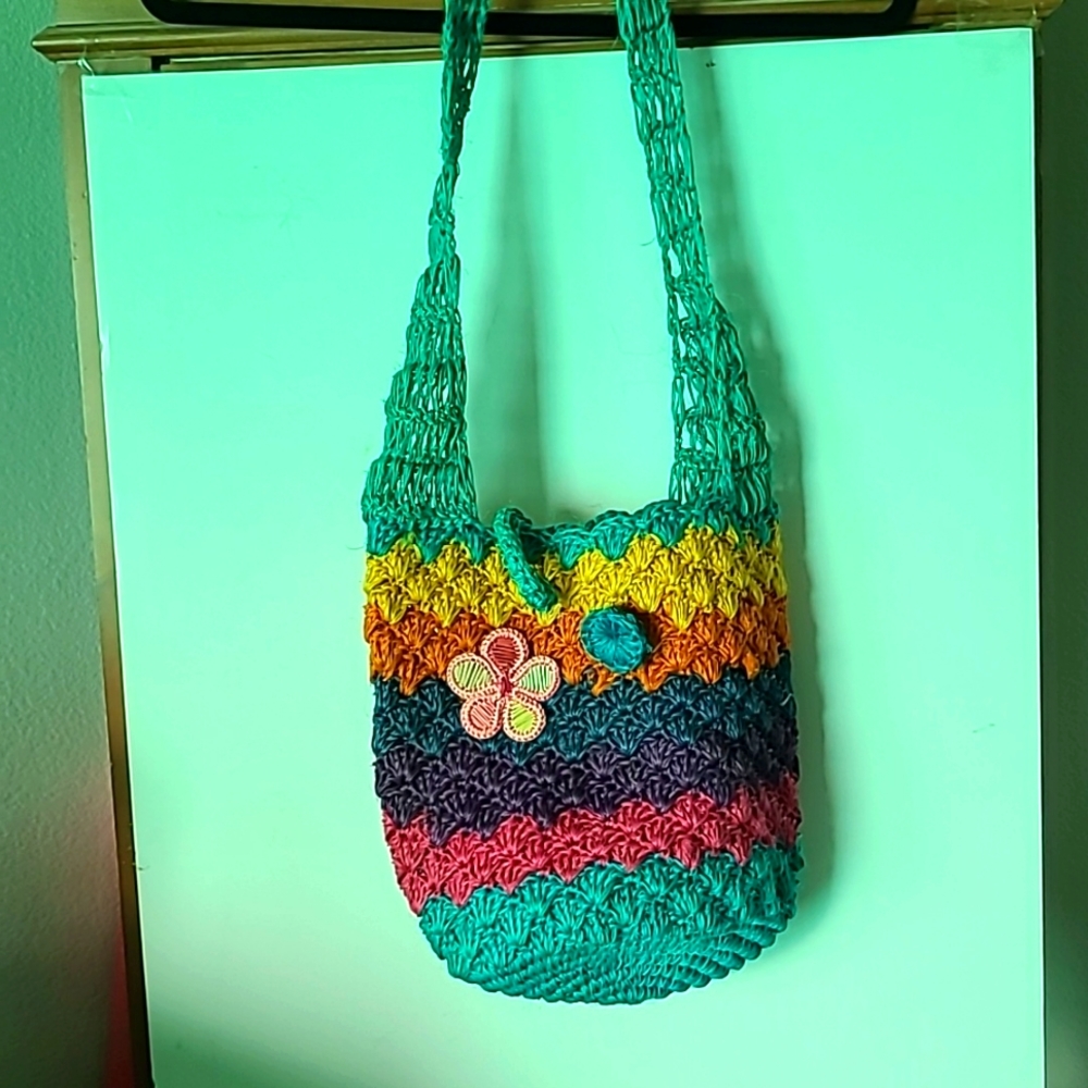 Vintage handmade Spring bag